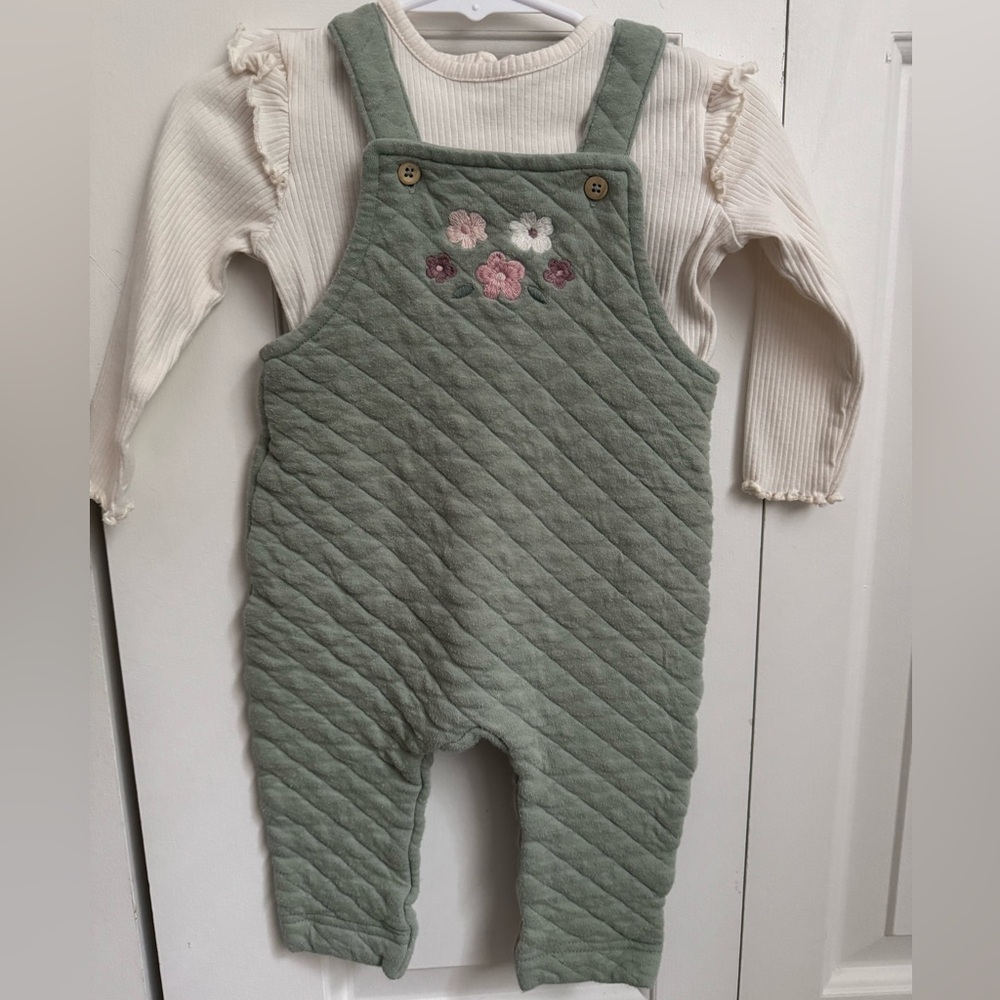 H&M Quilted Overall Set